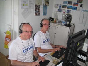 DA0HQ 2013 40m CW at DL1A: DK7AH, DJ2QV